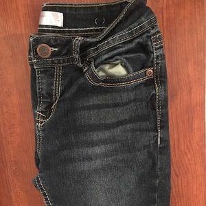 No Boundaries (size 7) dark blue jean shorts